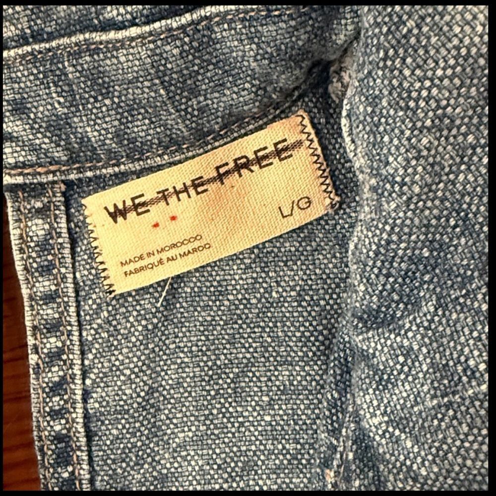 New Free People We The Free Lantana Cropped Coverall - Picture 7 of 8